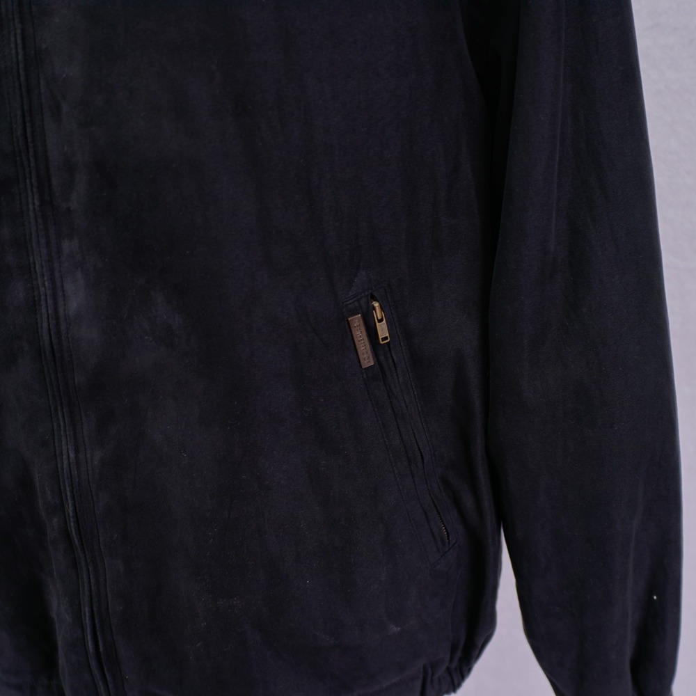 Weatherproof -Medium-Black Suede Lined Collared F… - image 3